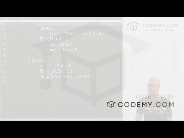 فیلم آموزشی: زبان طراحی Kivy - آموزش شماره 5 Python Kivy GUI