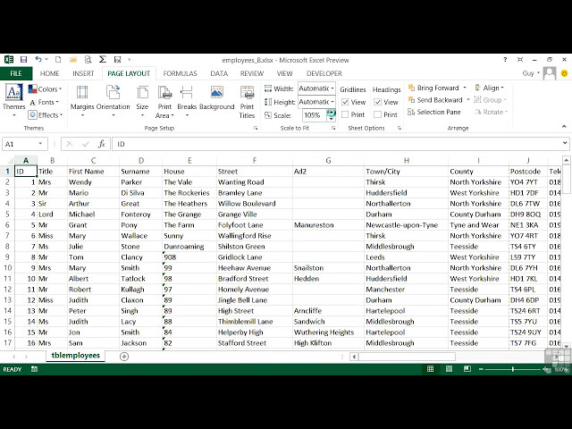 فیلم آموزشی: آموزش Microsoft Excel 2013 | اندازه کاغذ، جهت، حاشیه ها، و گزینه های مقیاس بندی با زیرنویس فارسی