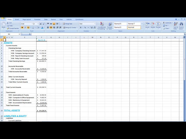 فیلم آموزشی: RPPC Inc - QuickBooks صادرات گزارش به Excel | به روز رسانی و کاربرگ موجود با زیرنویس فارسی