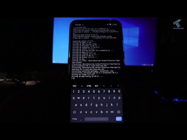 فیلم آموزشی: نحوه نصب پایتون در اندروید با استفاده از Termux با زیرنویس فارسی