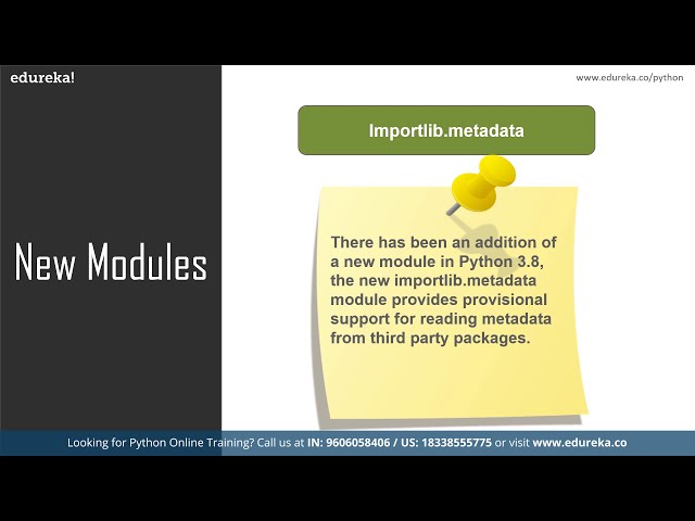 فیلم آموزشی: چه چیزی در پایتون 3.8 جدید است؟ | ویژگی های جدید پایتون 3.8 | آموزش پایتون | ادورکا