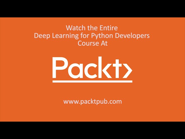 فیلم آموزشی: یادگیری عمیق برای توسعه دهندگان پایتون: کار با MxNet و Gluon | packtpub.com با زیرنویس فارسی