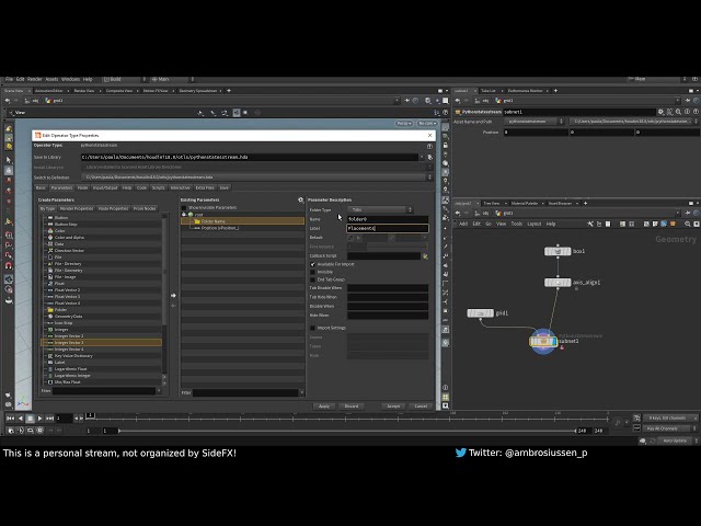 فیلم آموزشی: یک جلسه زنده در مورد ساخت ابزار با Python State در Houdini 18 با زیرنویس فارسی