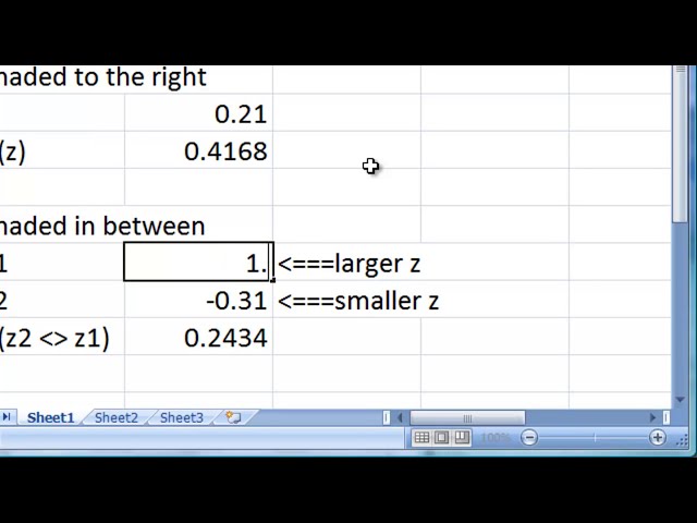 فیلم آموزشی: استفاده از MS Excel به جای جدول توزیع عادی استاندارد با زیرنویس فارسی
