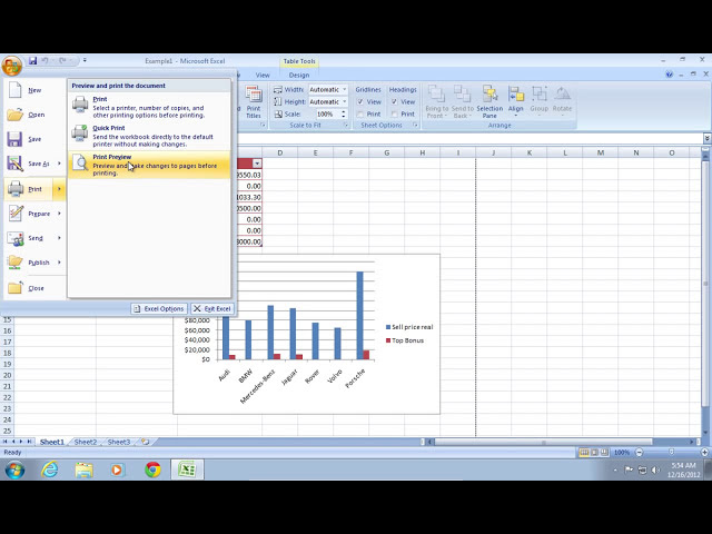 فیلم آموزشی: نحوه تغییر Excel 2007 به Landscape Orientation با زیرنویس فارسی