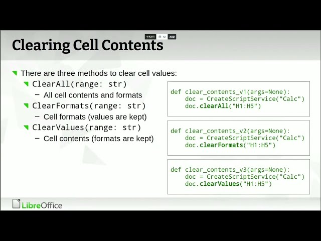 فیلم آموزشی: اسکریپت های پایتون در LibreOffice Calc با استفاده از کتابخانه ScriptForge - LibreOffice Conference 2021 با زیرنویس فارسی