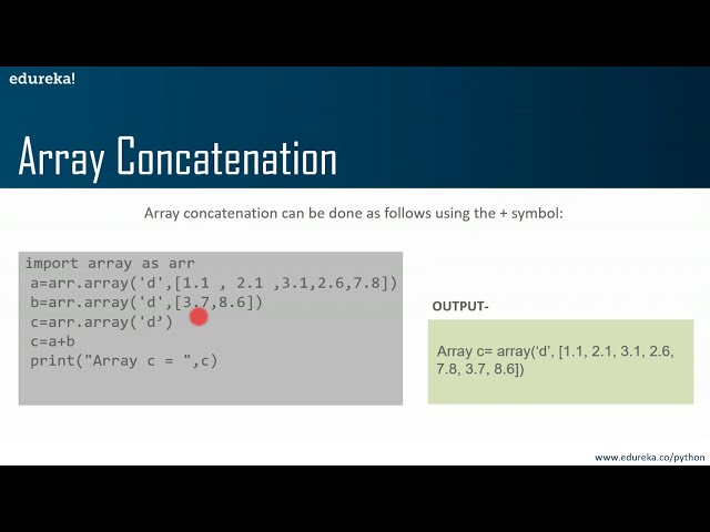 فیلم آموزشی: آرایه ها در پایتون | عملیات آرایه پایتون | آموزش پایتون برای مبتدیان | ادورکا