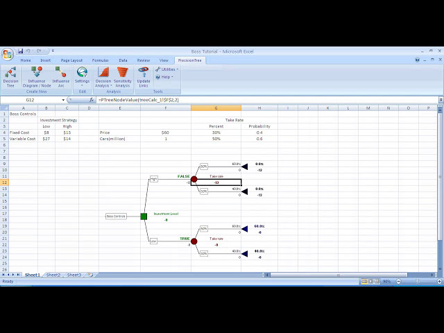 فیلم آموزشی: PrecisionTree Tutorial 1 - Basics - Part1 با زیرنویس فارسی