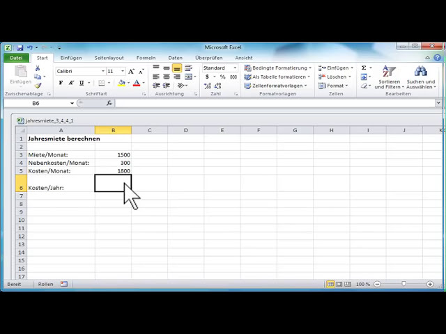 فیلم آموزشی: Mit Excel Multiplizieren Addieren Oder Subtrahieren: Die Grundrechenarten با زیرنویس فارسی