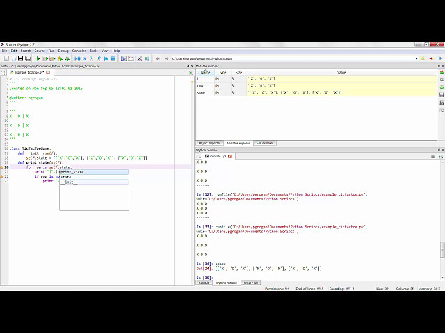 فیلم آموزشی: آموزش Tic-Tac-Toe Python/Spyder با زیرنویس فارسی