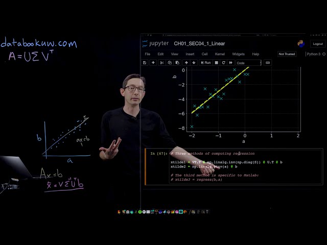 فیلم آموزشی: رگرسیون خطی 1 [پایتون] با زیرنویس فارسی