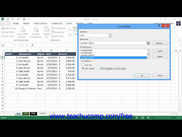 فیلم آموزشی: Excel 2013 Tutorial Consolidating Data آموزش مایکروسافت درس 19.1 با زیرنویس فارسی
