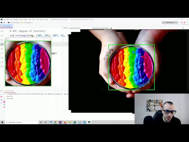 فیلم آموزشی: برش تصاویر با Opencv و Python با زیرنویس فارسی