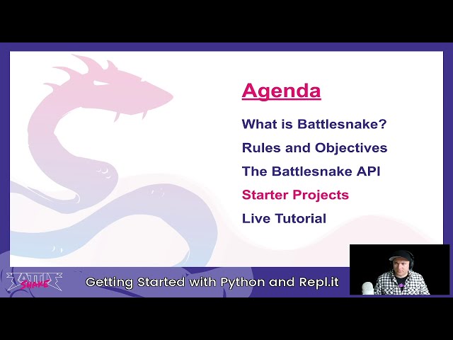 فیلم آموزشی: آموزش Battlesnake - شروع کار با Python و Repl.it با زیرنویس فارسی