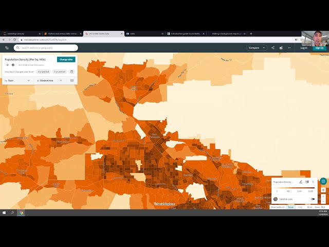 فیلم آموزشی: تجزیه و تحلیل داده های سرشماری و نقشه برداری با پایتون