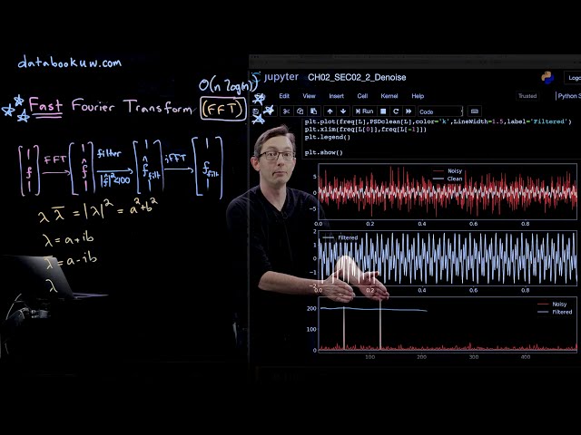 فیلم آموزشی: حذف نویز داده ها با FFT [Python] با زیرنویس فارسی