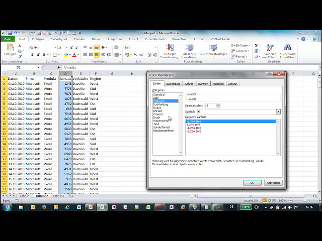 فیلم آموزشی: Excel - Text in Spalten - Wenn eine Zahl keine Zahl ist...