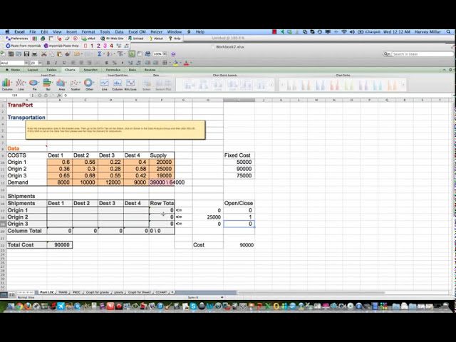 فیلم آموزشی: طراحی شبکه در مدیریت زنجیره تامین با استفاده از Excel OM با زیرنویس فارسی