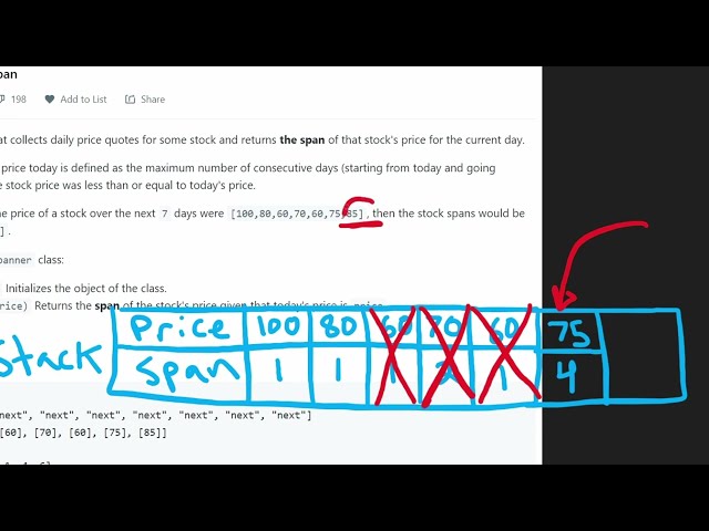 فیلم آموزشی: دامنه سهام آنلاین - Leetcode 901 - Python با زیرنویس فارسی