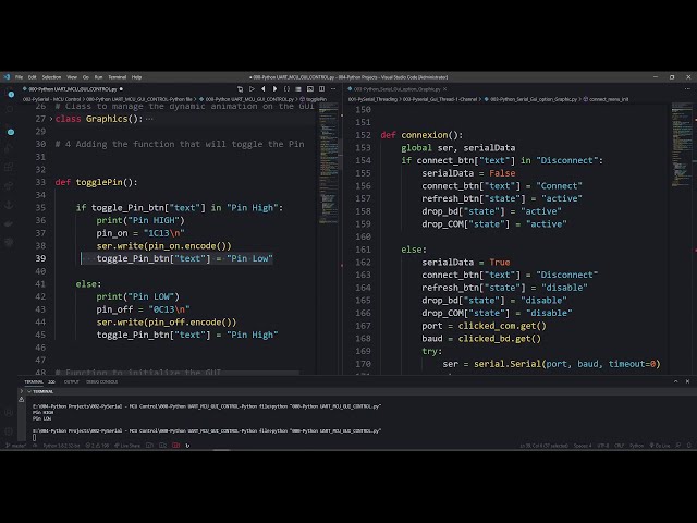 فیلم آموزشی: منطق 003-Python برای کنترل و خواندن داده ها از میکروکنترلر برای STM32 یا Arduino MCU با استفاده از UART با زیرنویس فارسی