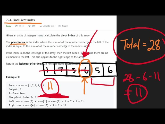 فیلم آموزشی: یافتن Pivot Index - Leetcode 724 - Python با زیرنویس فارسی