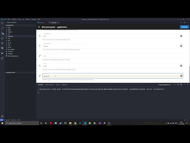 فیلم آموزشی: Python + Node.js Part1: Nx Workspace Setup با زیرنویس فارسی