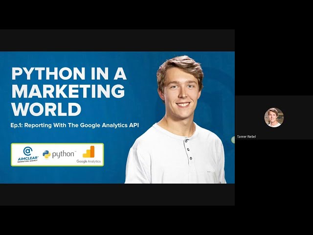 فیلم آموزشی: Python In A Marketing World: Reporting with Google Analytics API با زیرنویس فارسی
