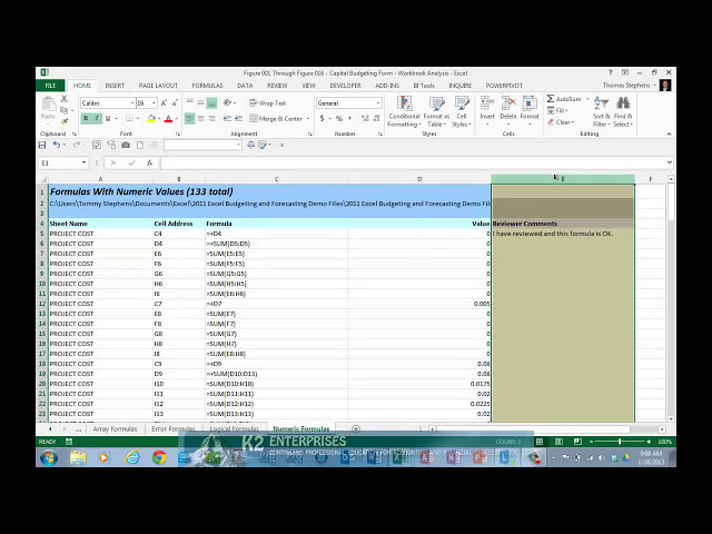 فیلم آموزشی: بهبود کتابهای کار Excel 2013 با ابزار Inquire با زیرنویس فارسی