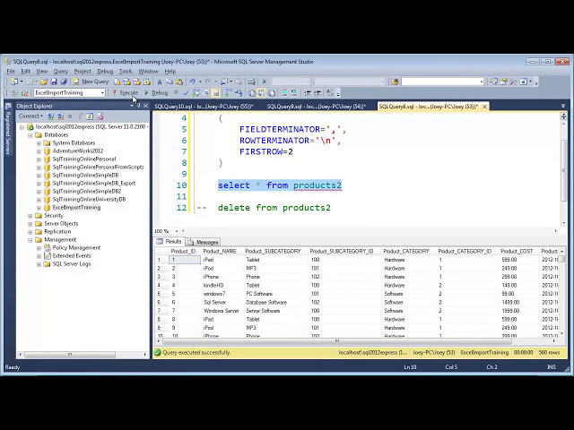 فیلم آموزشی: اتوماسیون - Excel به SQL Server - قسمت شماره 5 با زیرنویس فارسی