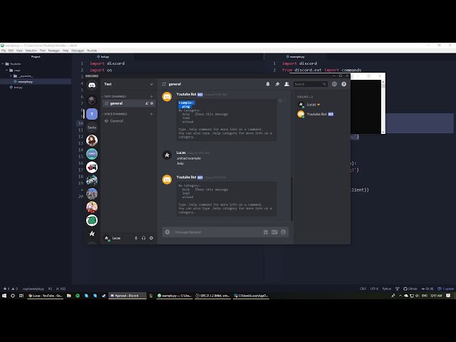 فیلم آموزشی: Python: Making a Discord bot (بخش 7: Cogs) با زیرنویس فارسی