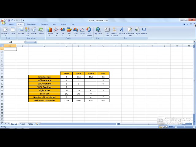 فیلم آموزشی: چگونه با Excel 2007 یک هایپرلینک وارد کنیم؟
