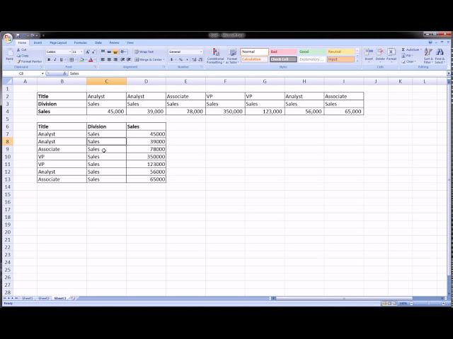 فیلم آموزشی: ترفند Excel - Transpose Table با زیرنویس فارسی