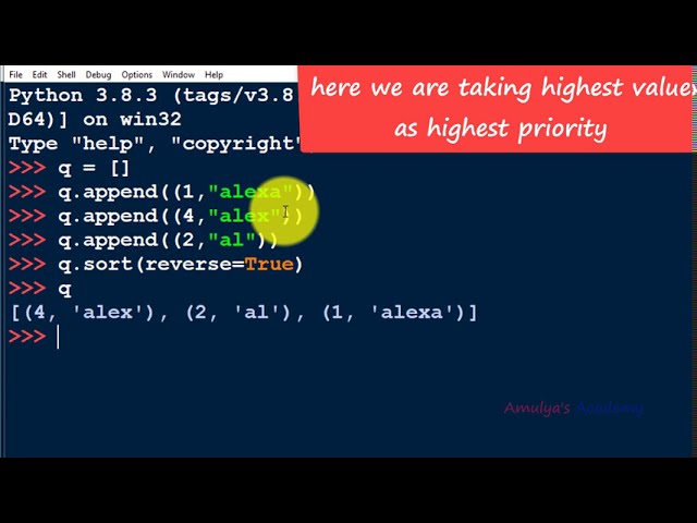 فیلم آموزشی: صف اولویت | ساختار داده | آموزش پایتون