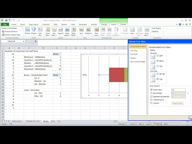 فیلم آموزشی: Unit 1C: Excel Modified Box Plot - مثال مختصر با زیرنویس فارسی