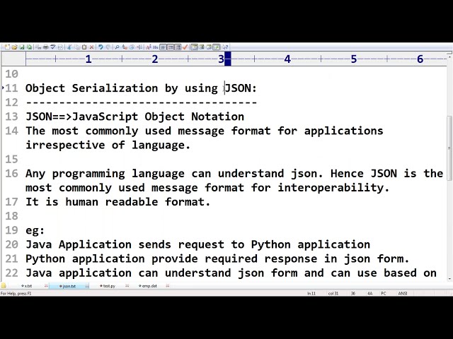 فیلم آموزشی: آموزش پایتون || کار با JSON || توسط دورگا سر با زیرنویس فارسی