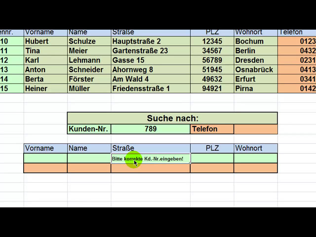 فیلم آموزشی: EXCEL - WENN ISTFEHLER(): Meldung anzeigen lassen & Formeln bedingt formatieren