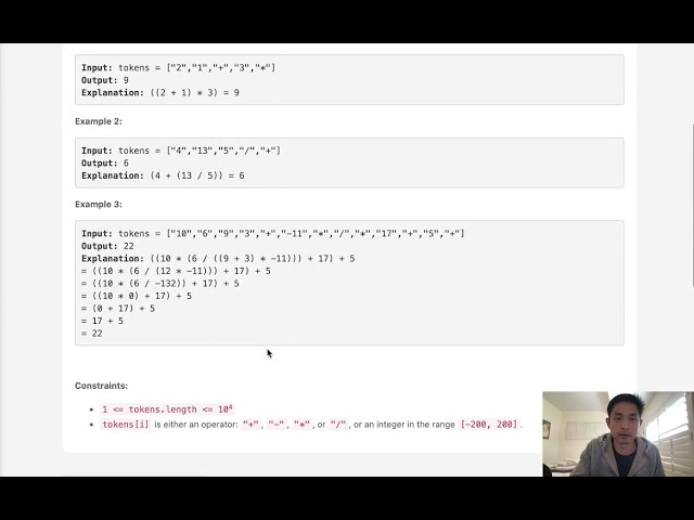 فیلم آموزشی: Leetcode - ارزیابی معکوس نماد لهستانی (Python) با زیرنویس فارسی