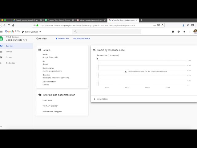 فیلم آموزشی: اتوماسیون بودجه در پایتون -- قسمت 2: Google Sheets با زیرنویس فارسی