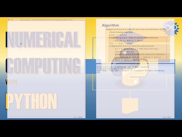 فیلم آموزشی: آموزش روش گاوس جردن - تئوری و کدگذاری گام به گام | محاسبات عددی با پایتون با زیرنویس فارسی