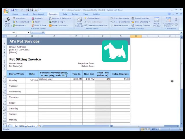 فیلم آموزشی: Excel 2007: استفاده از الگوها با زیرنویس فارسی