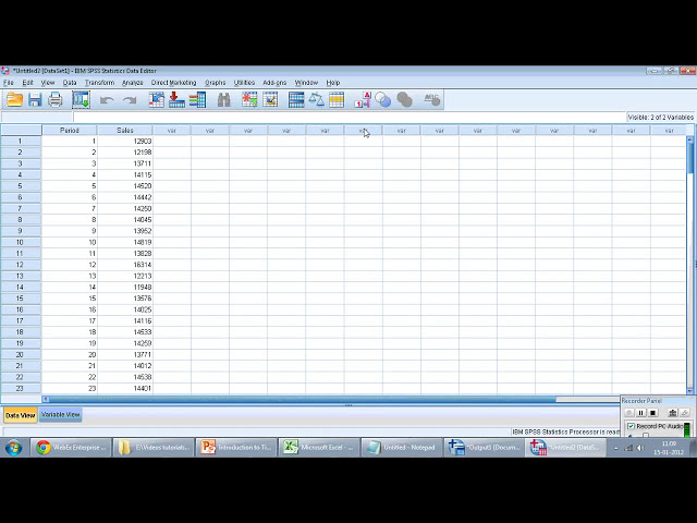 فیلم آموزشی: سری زمانی با استفاده از هموارسازی نمایی (خطی هولت) - MS Excel با زیرنویس فارسی