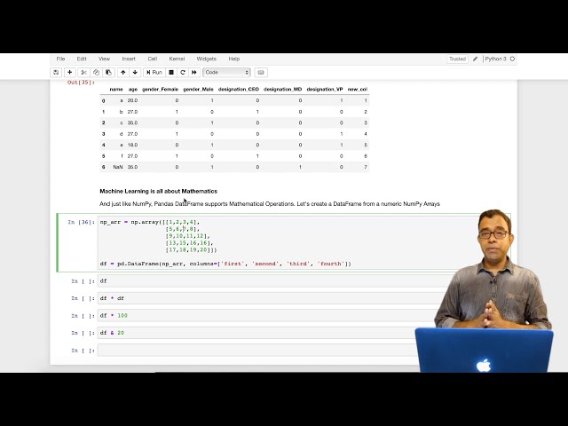 فیلم آموزشی: آموزش پایتون پانداها - The Pandas DataFrame: علم داده و یادگیری ماشین با پایتون با زیرنویس فارسی