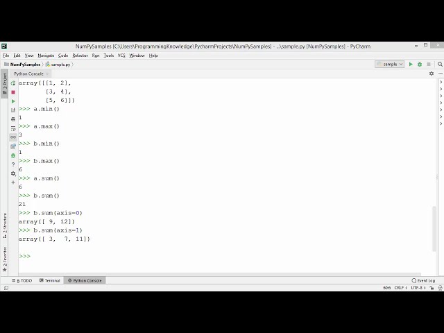 فیلم آموزشی: آموزش Python Numpy برای مبتدیان 3 - ویژگی ها و روش های اساسی در NumPy Array