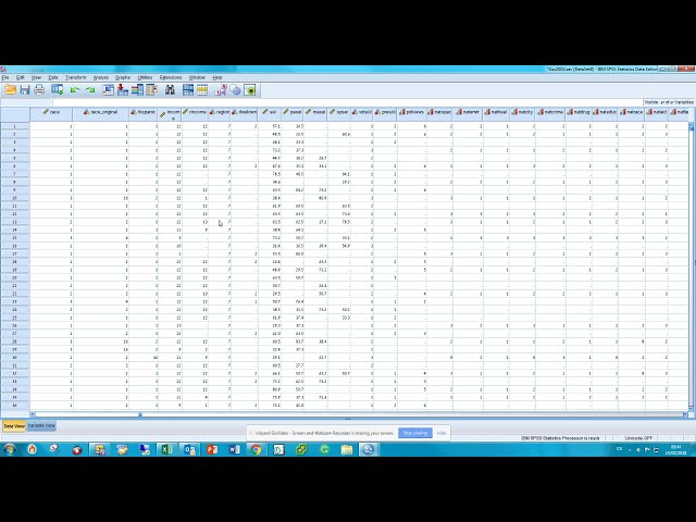 فیلم آموزشی: تعریف متغیرها در فایل داده - نمای کلی از متغیرهای آمار IBM SPSS