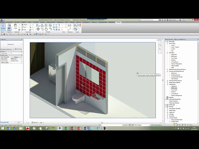 فیلم آموزشی: چگونه می توان از کرتین والینگ برای کاشی کاری دیوار در Revit 2017 استفاده کرد