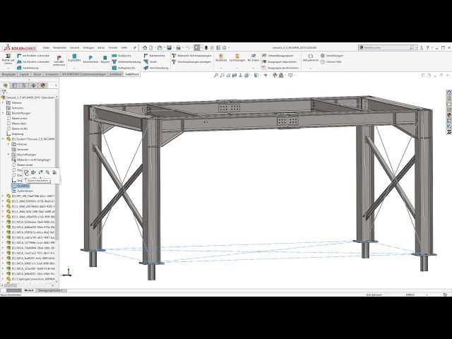 فیلم آموزشی: طراحی ساختاری فولادی با SOLIDWORKS - پارامتریک SolidSteel - محصول ویدئو نسخه 2.0 - انگلیسی با زیرنویس فارسی