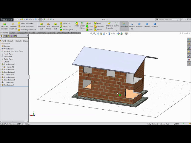 فیلم آموزشی: آموزش Solidworks | طرح خانه در Solidworks با زیرنویس فارسی