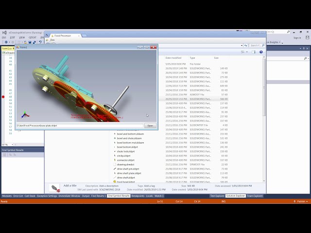 فیلم آموزشی: SOLIDWORKS eDrawings API در فرم‌های ویندوز با زیرنویس فارسی