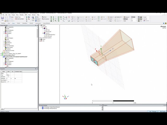 فیلم آموزشی: ایجاد خودکار برآمدگی و پورت موج در Ansys HFSS با زیرنویس فارسی