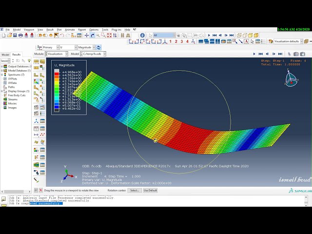 فیلم آموزشی: آموزش #abaqus : 3 امتیاز #خمش لامینا #کامپوزیت